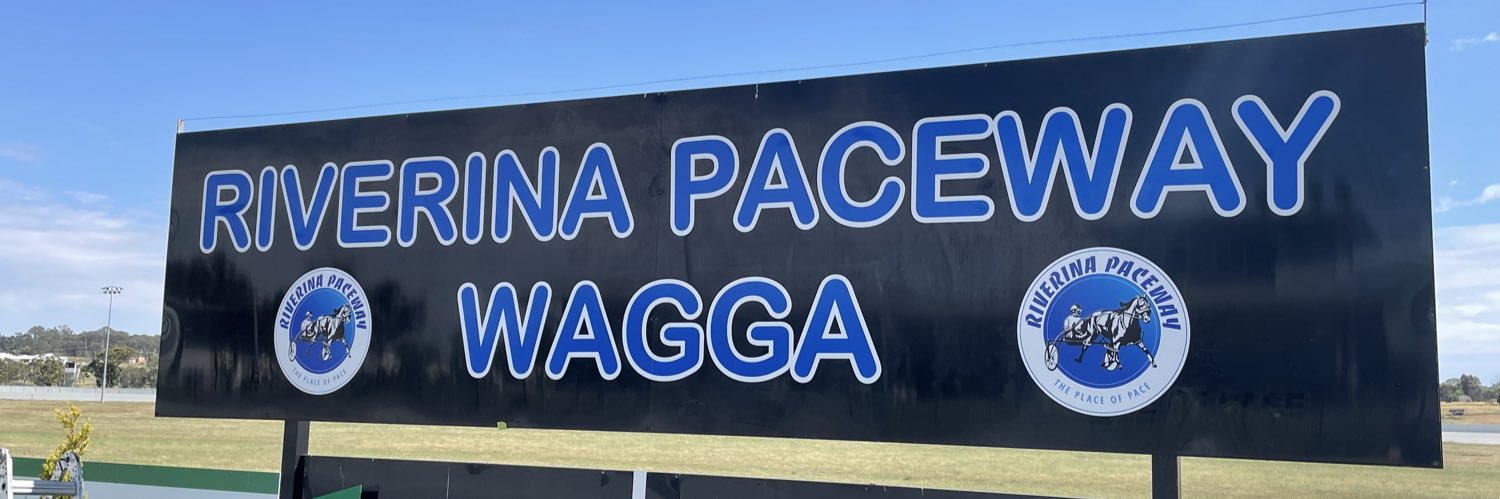 Riverina Paceway banner