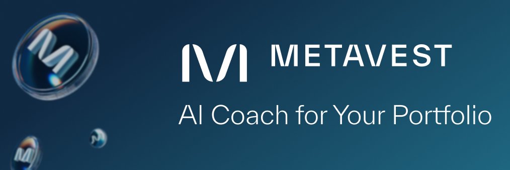Metavest App banner