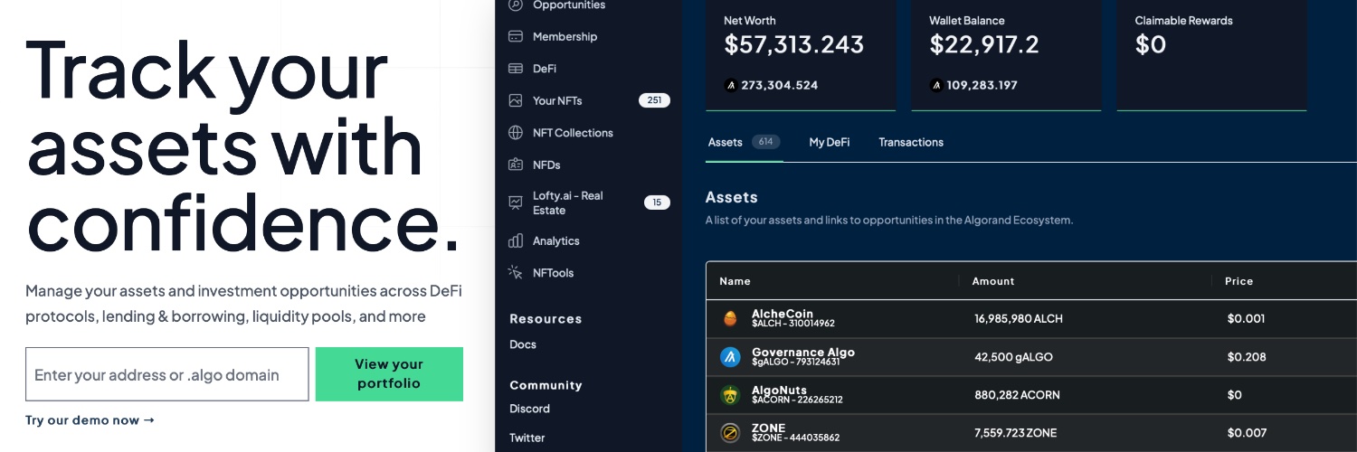 Algogator.finance banner