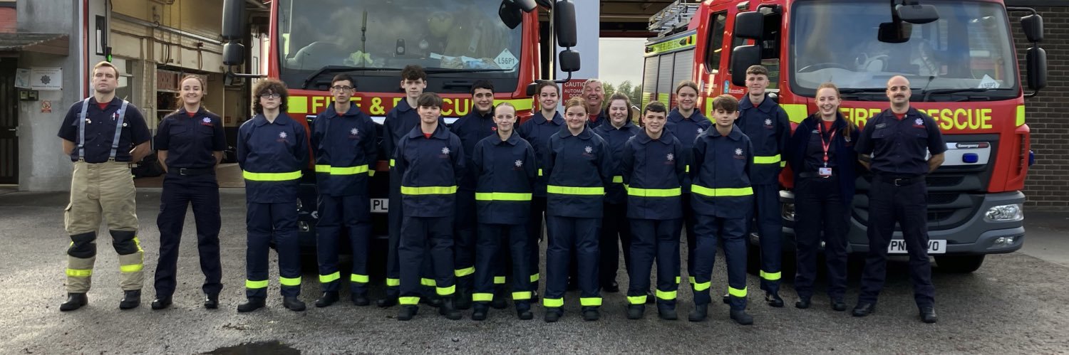 Lancashire Fire & Rescue Service Fire Cadets banner