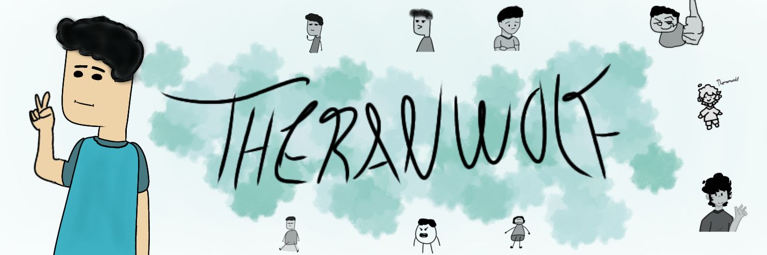 𝕋ℍ𝔼ℝ𝔸ℕ𝕎𝕆𝕃𝔽 banner