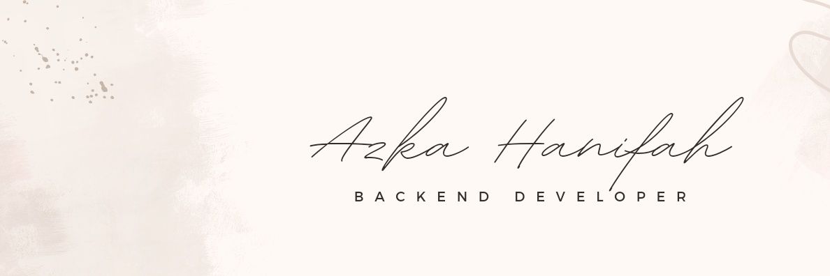 Azka Hanifah banner