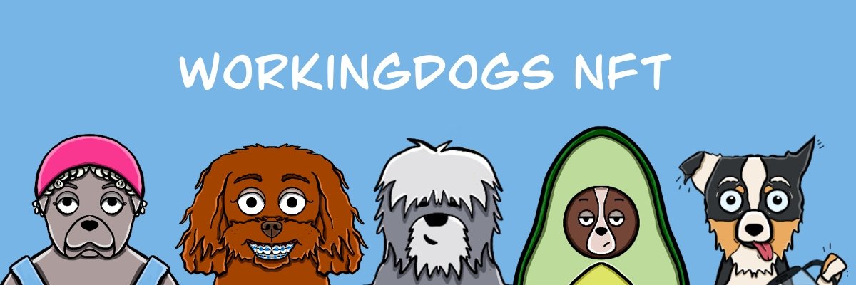 WorkingDogs NFT banner