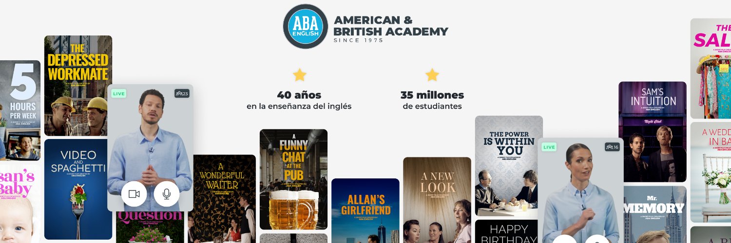 ABA English banner