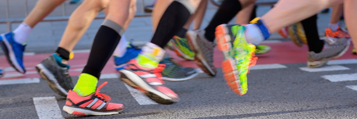 The Running Bug banner