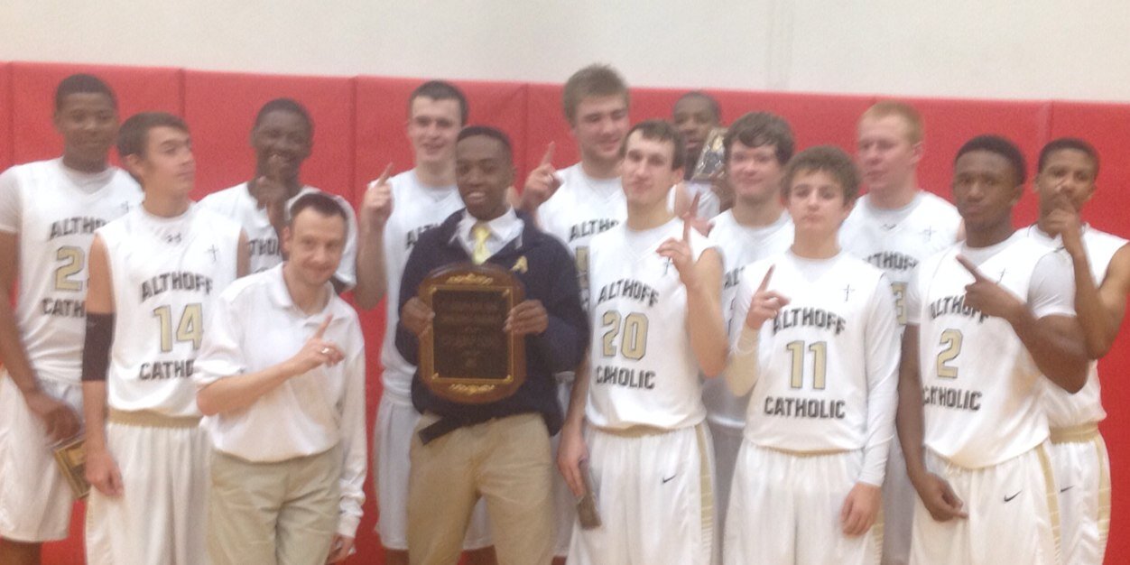 Althoff Basketball banner
