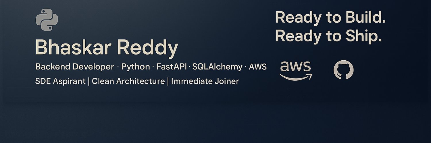 Bhaskar Reddy banner