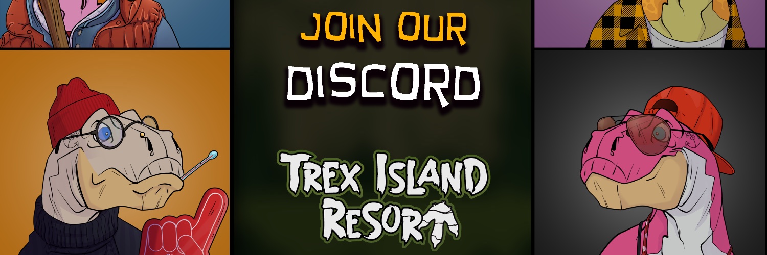 TRex Island Resort NFT | MINTING banner
