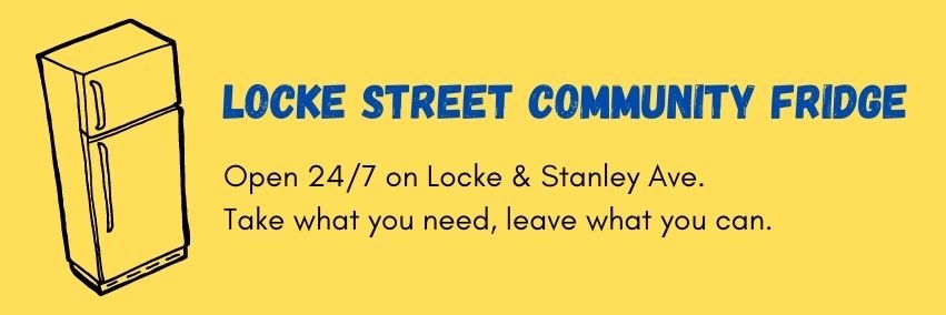 Locke Street Community Fridge banner
