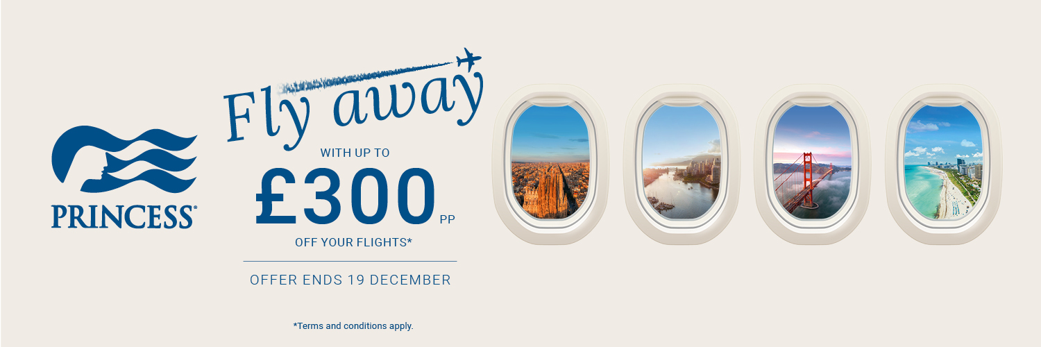 Princess Cruises UK Travel Agents banner