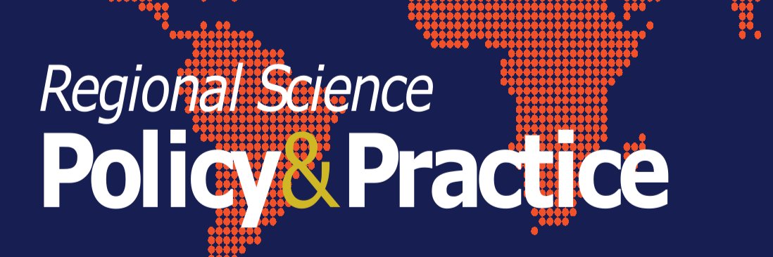 Regional Science Policy & Practice (RSPP) banner