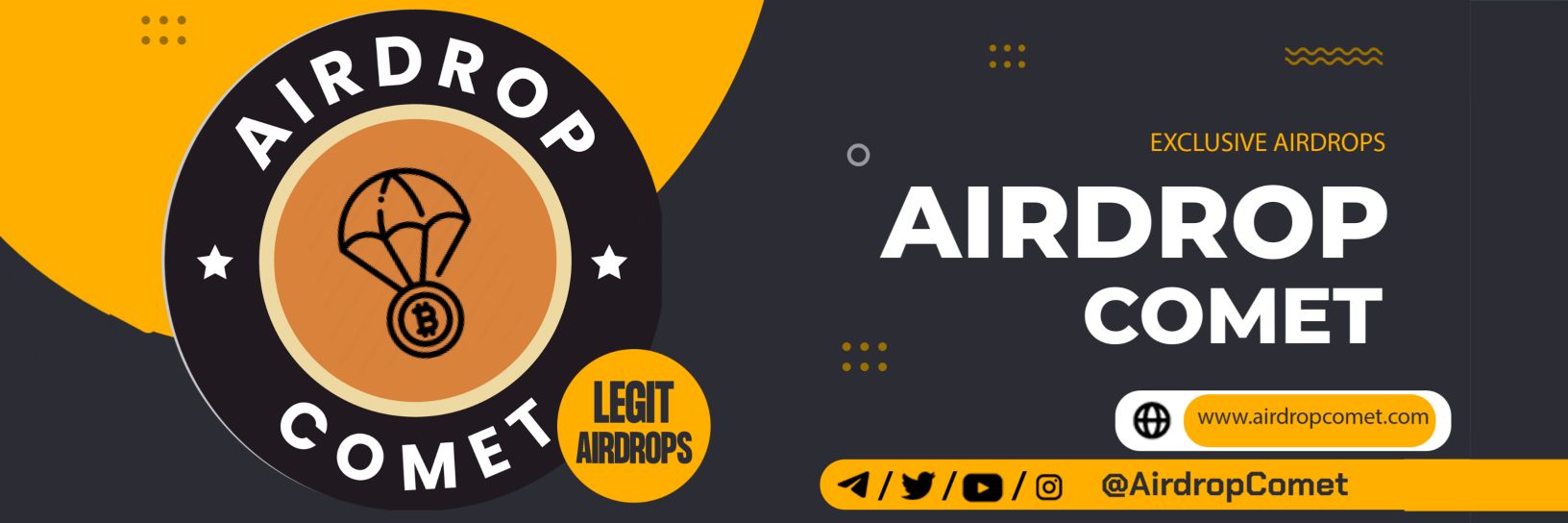 Airdrop Comet | DeFi banner