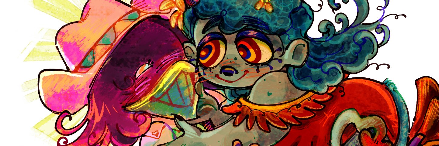 🌙 Samsa/Micha 🌞 ❤️💜🖤's banner