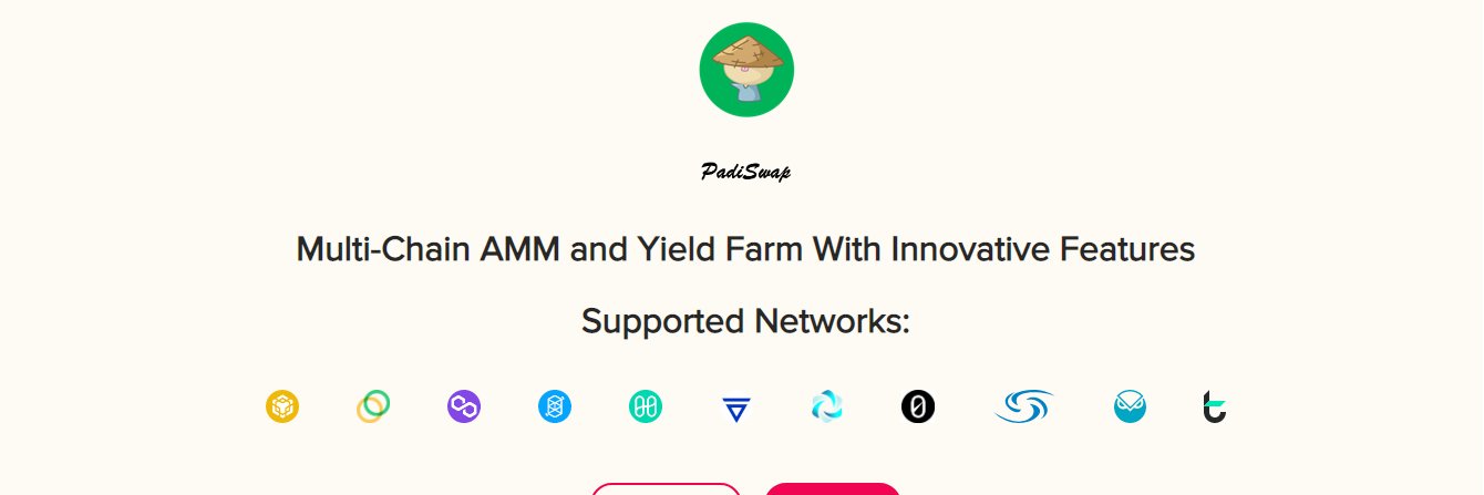 PadiSwap banner
