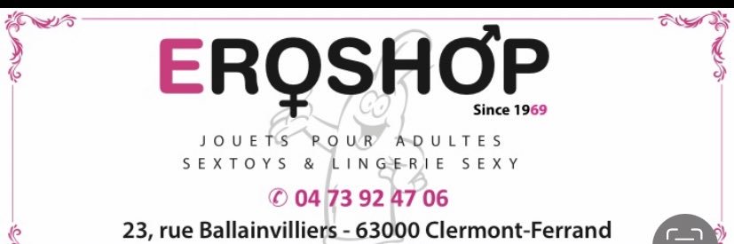 EROSHOP Clermont Ferrand banner
