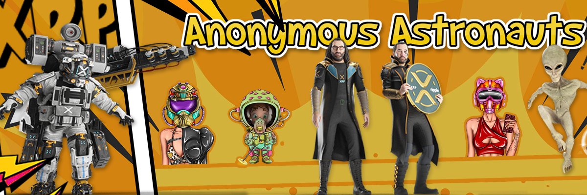 Anonymous Astronauts NFTs banner