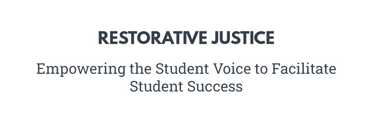 MCPS Restorative Justice Unit Profile Banner