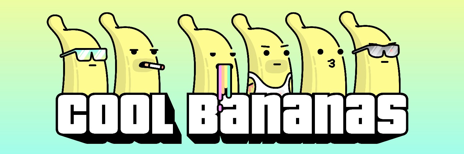 Cool Bananas 🍌 banner