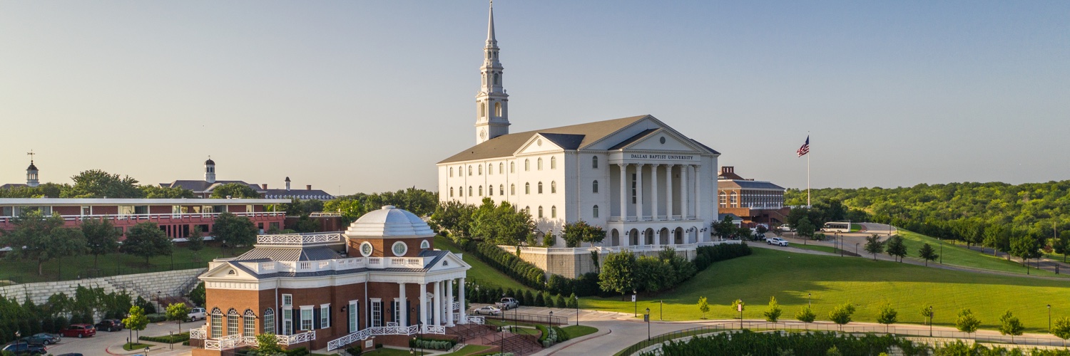 Dallas Baptist University banner