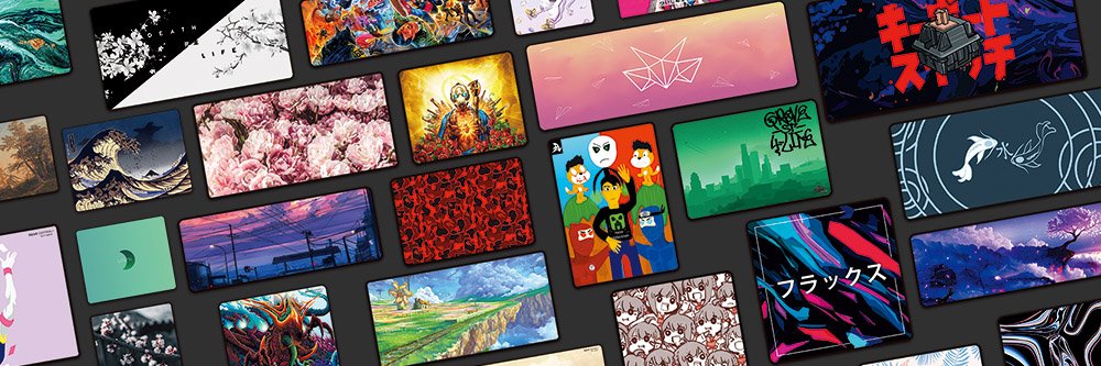 X-raypad Custom mousepad banner