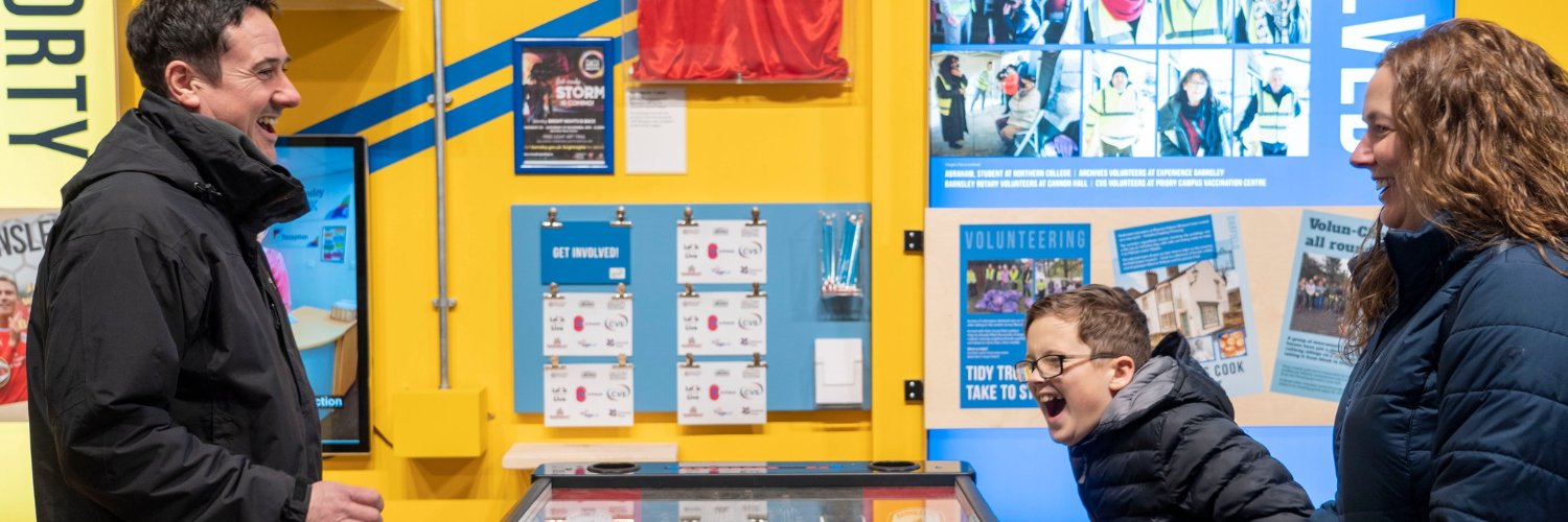 Barnsley Museums @ The Glass Works banner