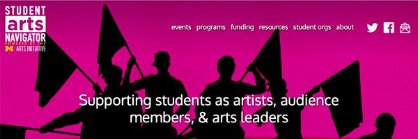 ArtsAtMichigan Profile Banner