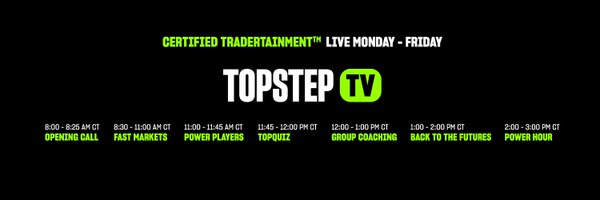 Topstep Profile Banner