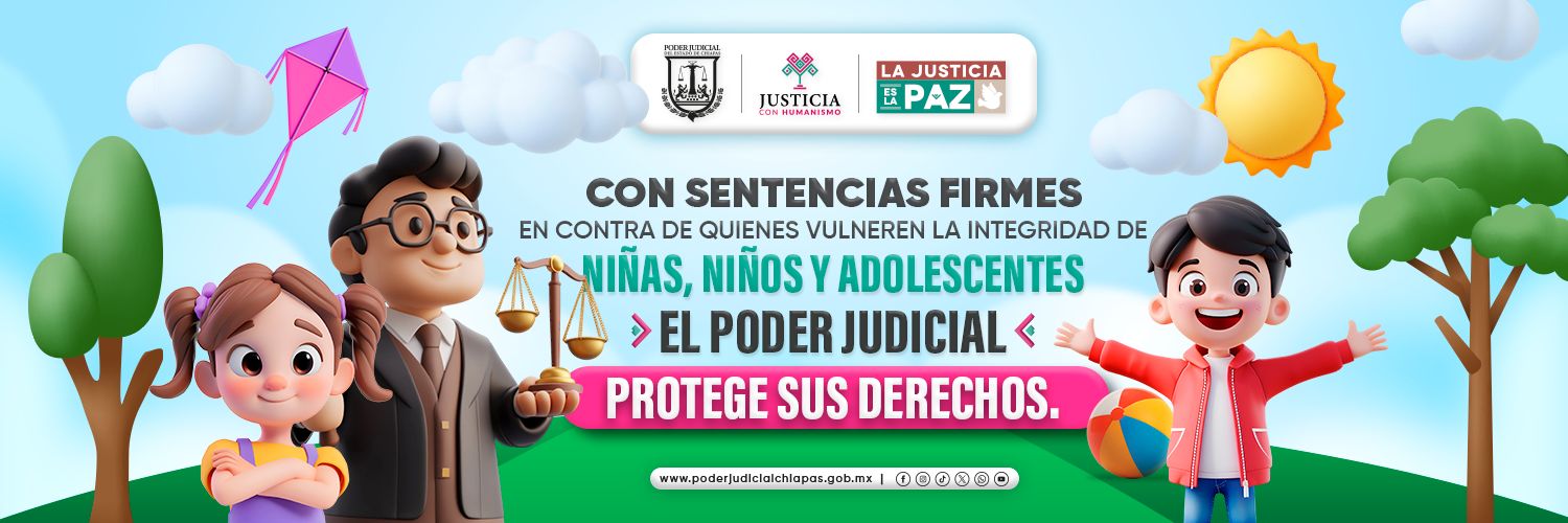 Poder Judicial Chiapas banner