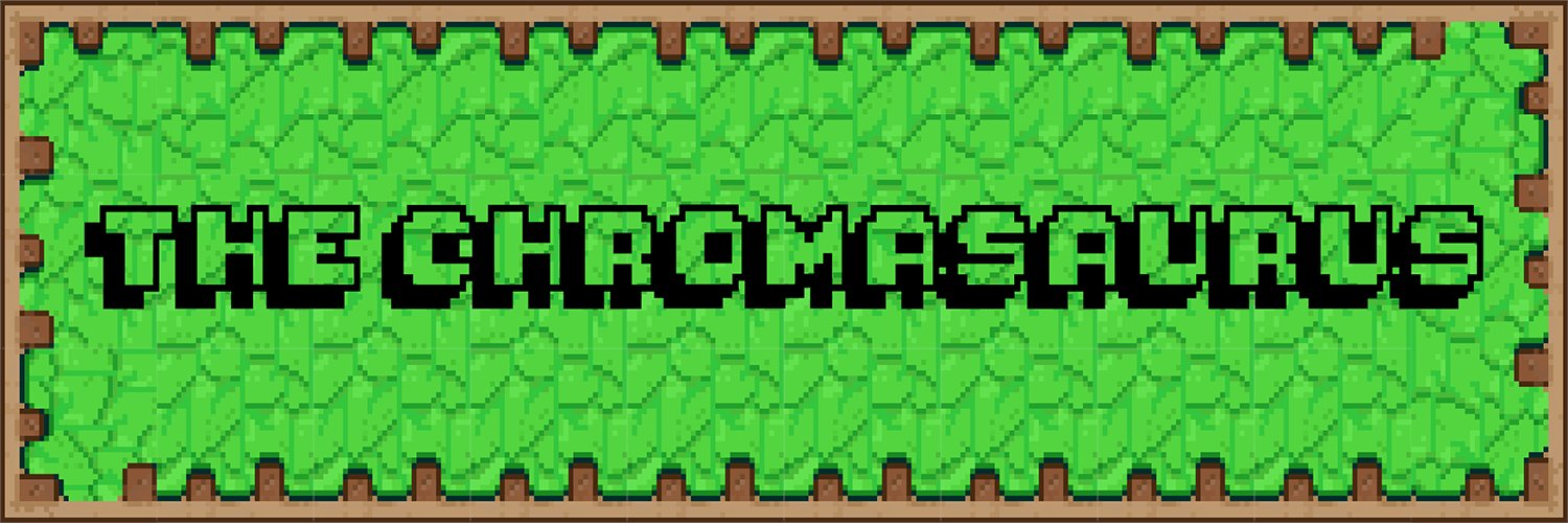 The Chromasaurus banner