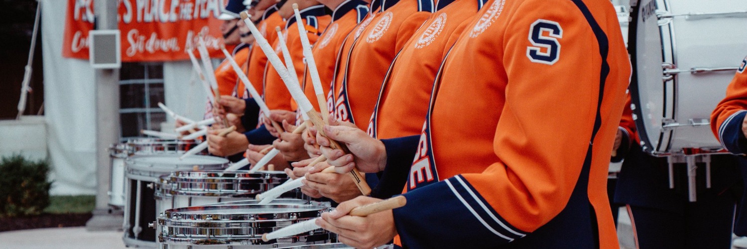 Syracuse Athletic Bands banner