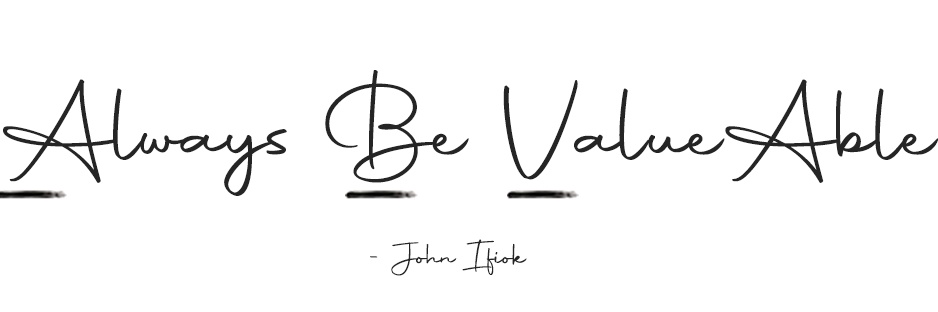 John Ifiok's banner