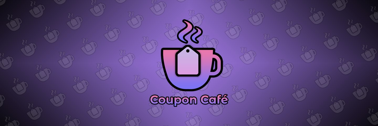 Coupon Café ☕ banner