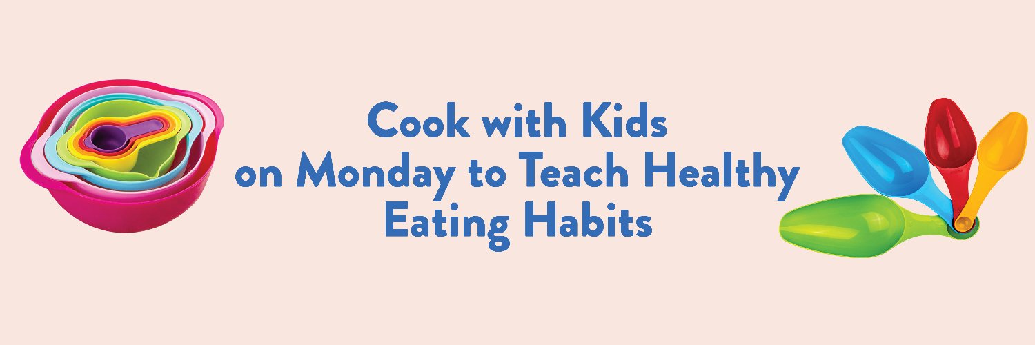 Kids Cook Monday banner