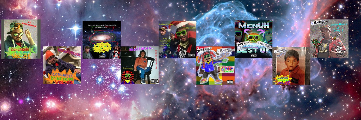 leMawlUHsque (à la prod) et Gorille MUH (au micro) banner
