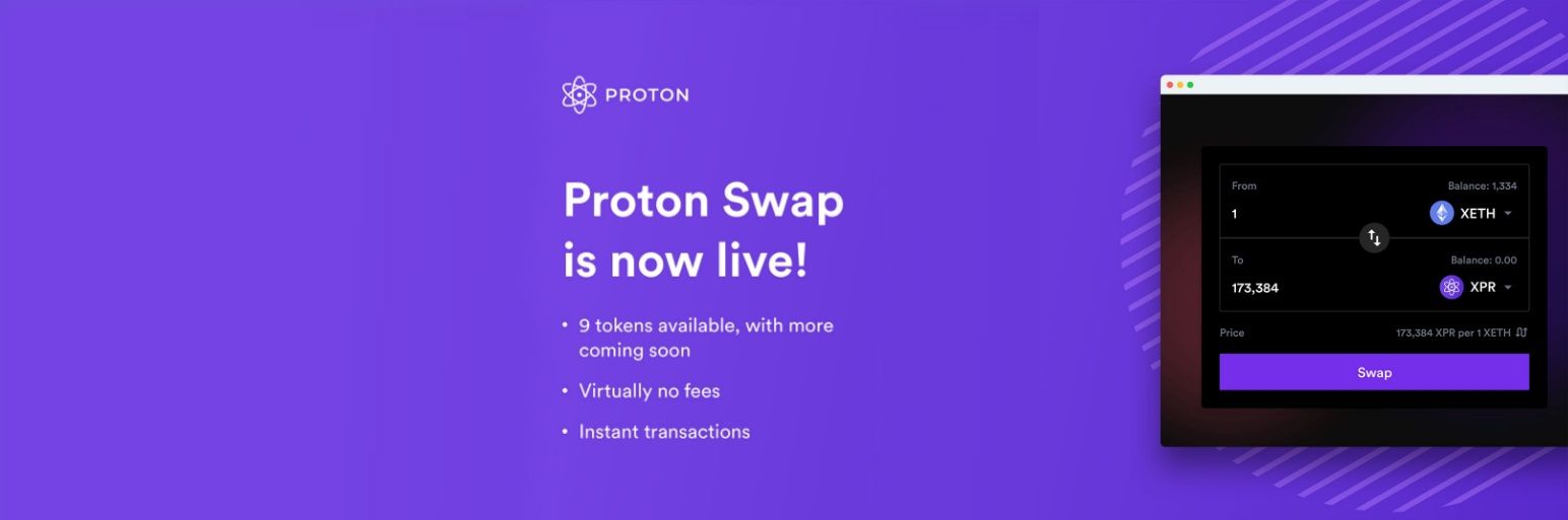 ProtonSwap | $XPR ⚛️ banner