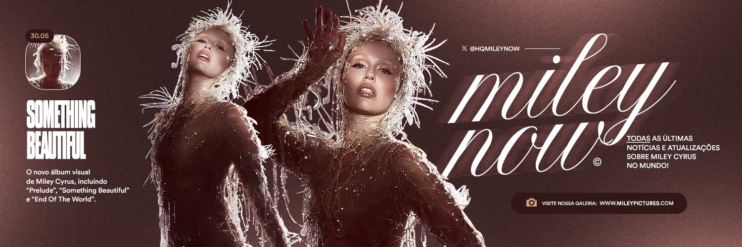 Miley Now's banner