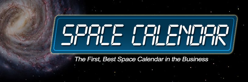 Space Calendar banner