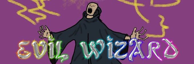 evil wizard's banner