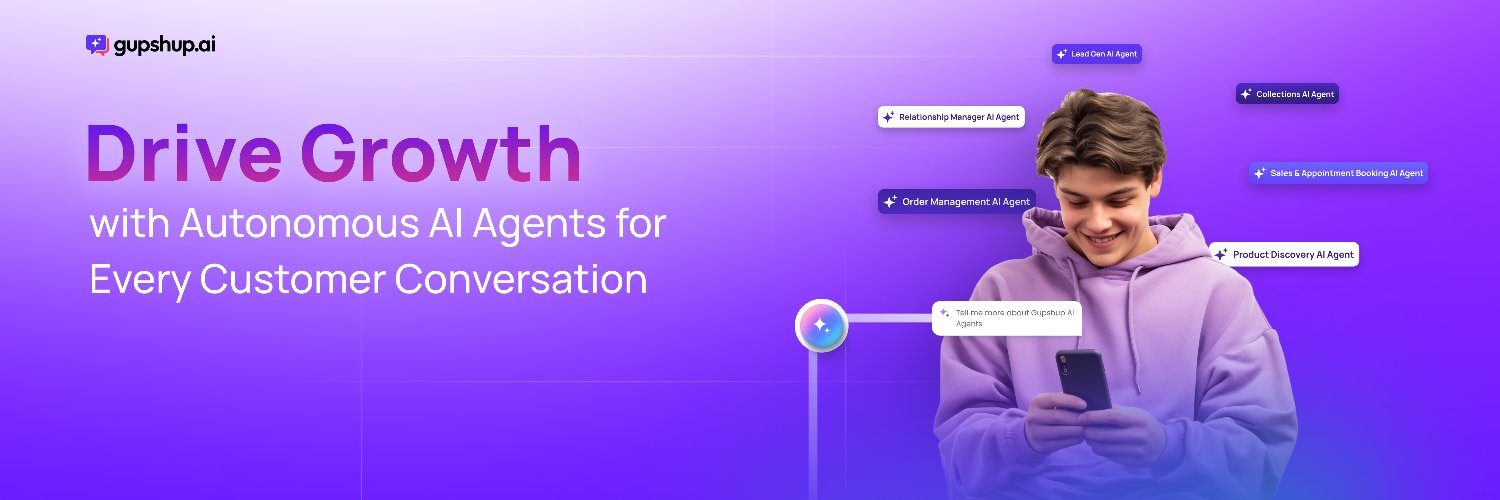 Gupshup.ai banner