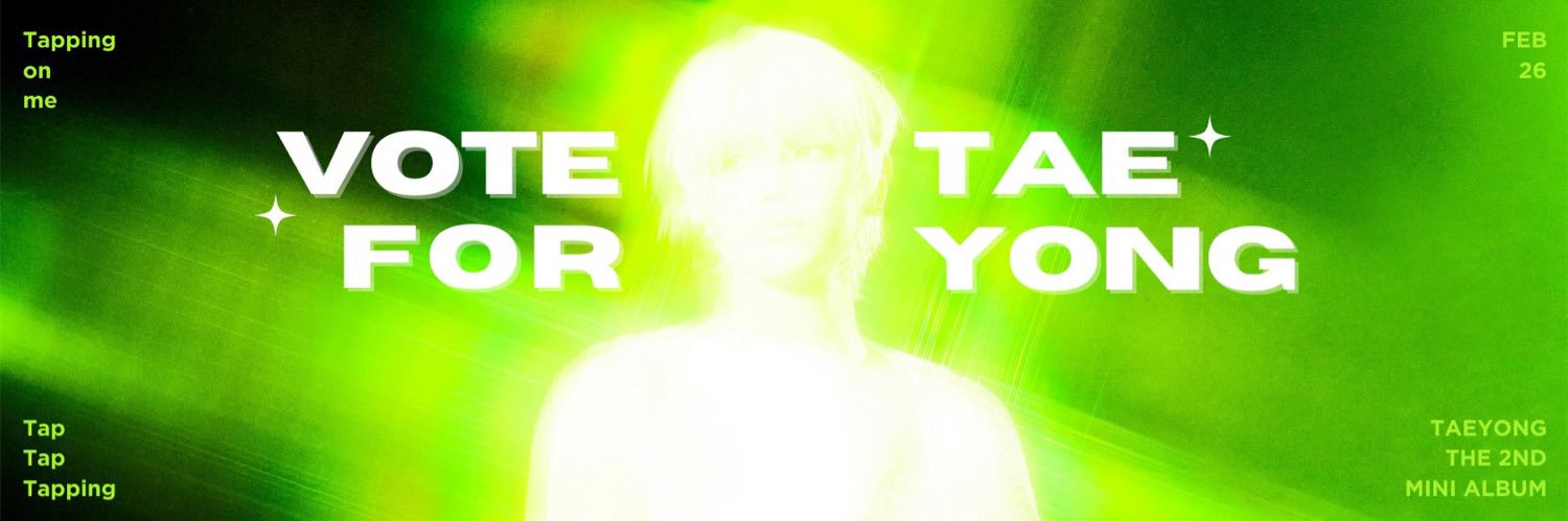 Vote For Taeyong TH banner