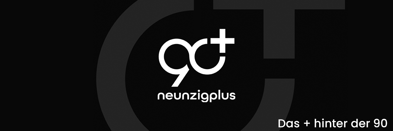 90PLUS banner