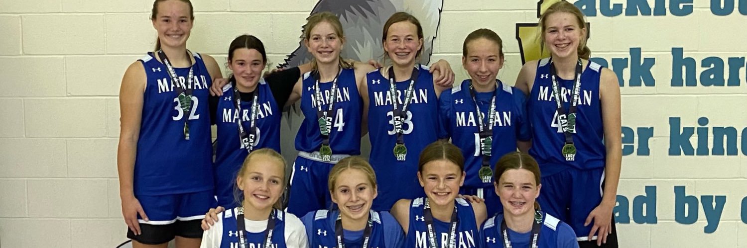 Marian Jr. Crusaders Basketball banner