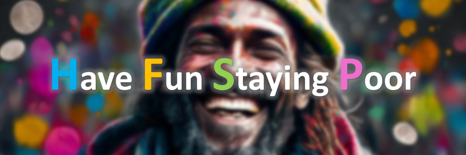 Have Fun Staying Poor (#BNB) banner