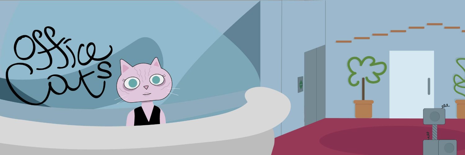 Office Cats banner