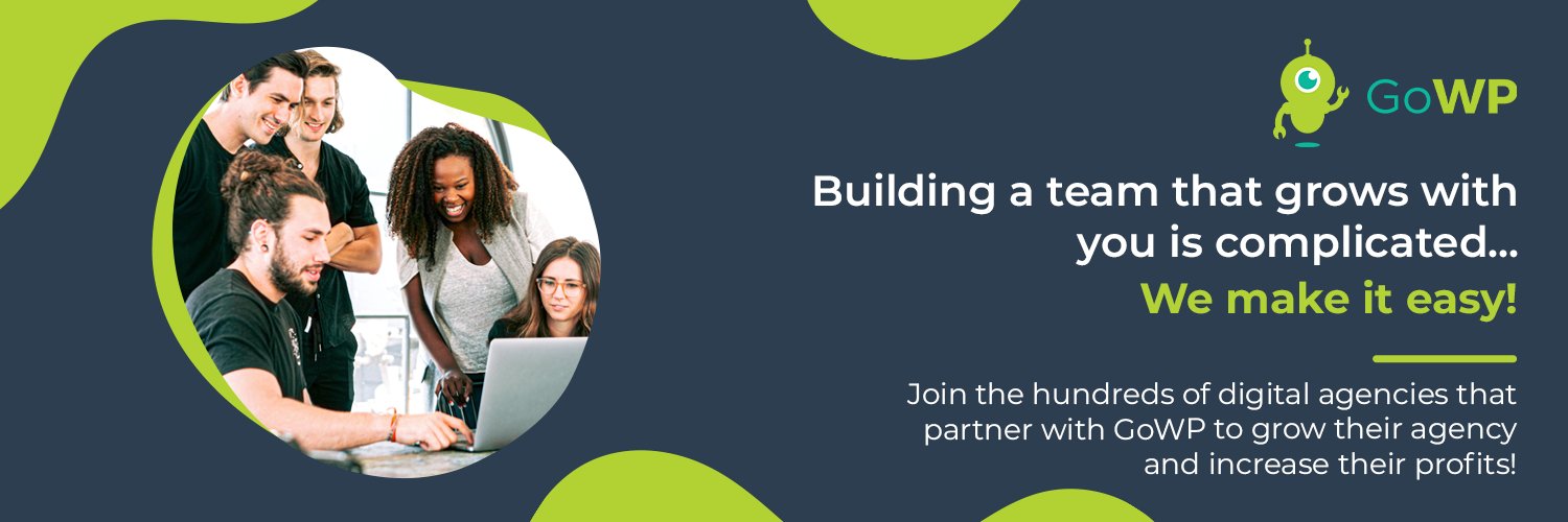 GoWP — Helping agencies grow and scale banner