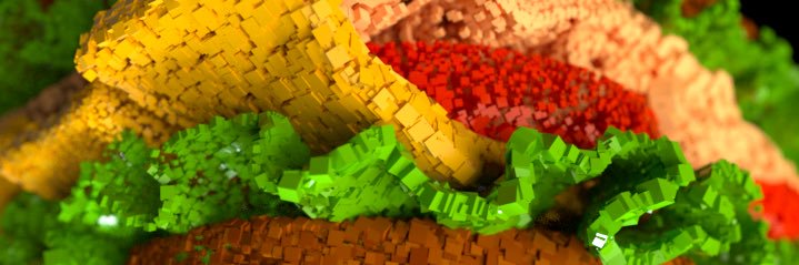 pixel sandwich banner