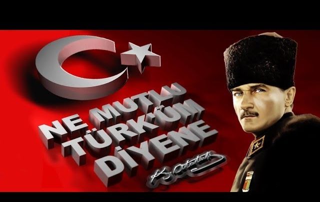 Tc. Ataturk banner