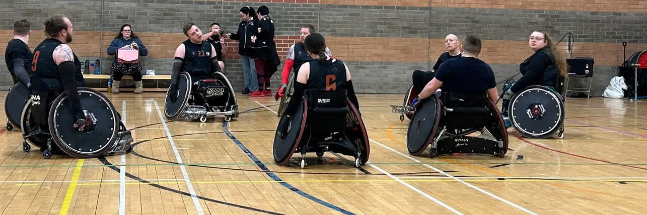 Ospreys Wheelchair Rugby banner