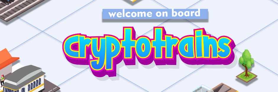 Crypto trains banner