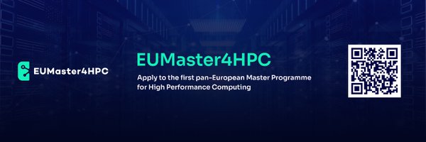 EUMaster4HPC Profile Banner